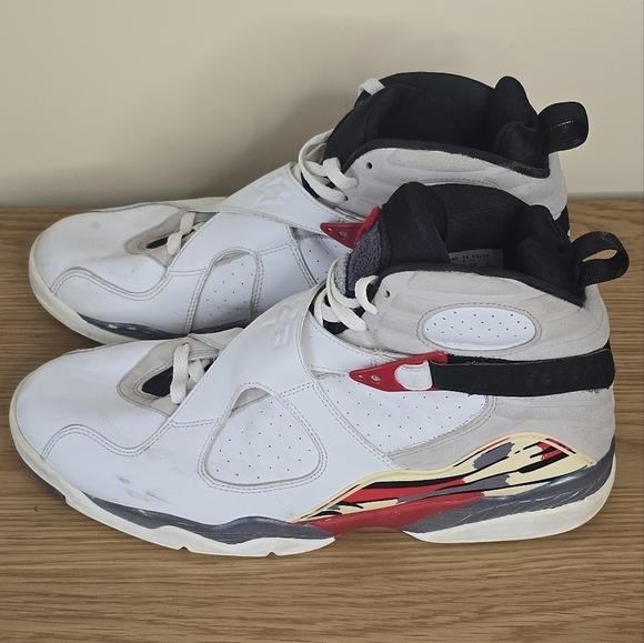 2003 Nike Air Jordan VIII 8 Retro Bugs Bunny Red White Basketball Shoes Size 14 main image 5